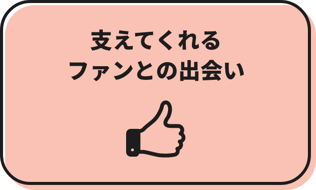 支えてくれるファンとの出会い