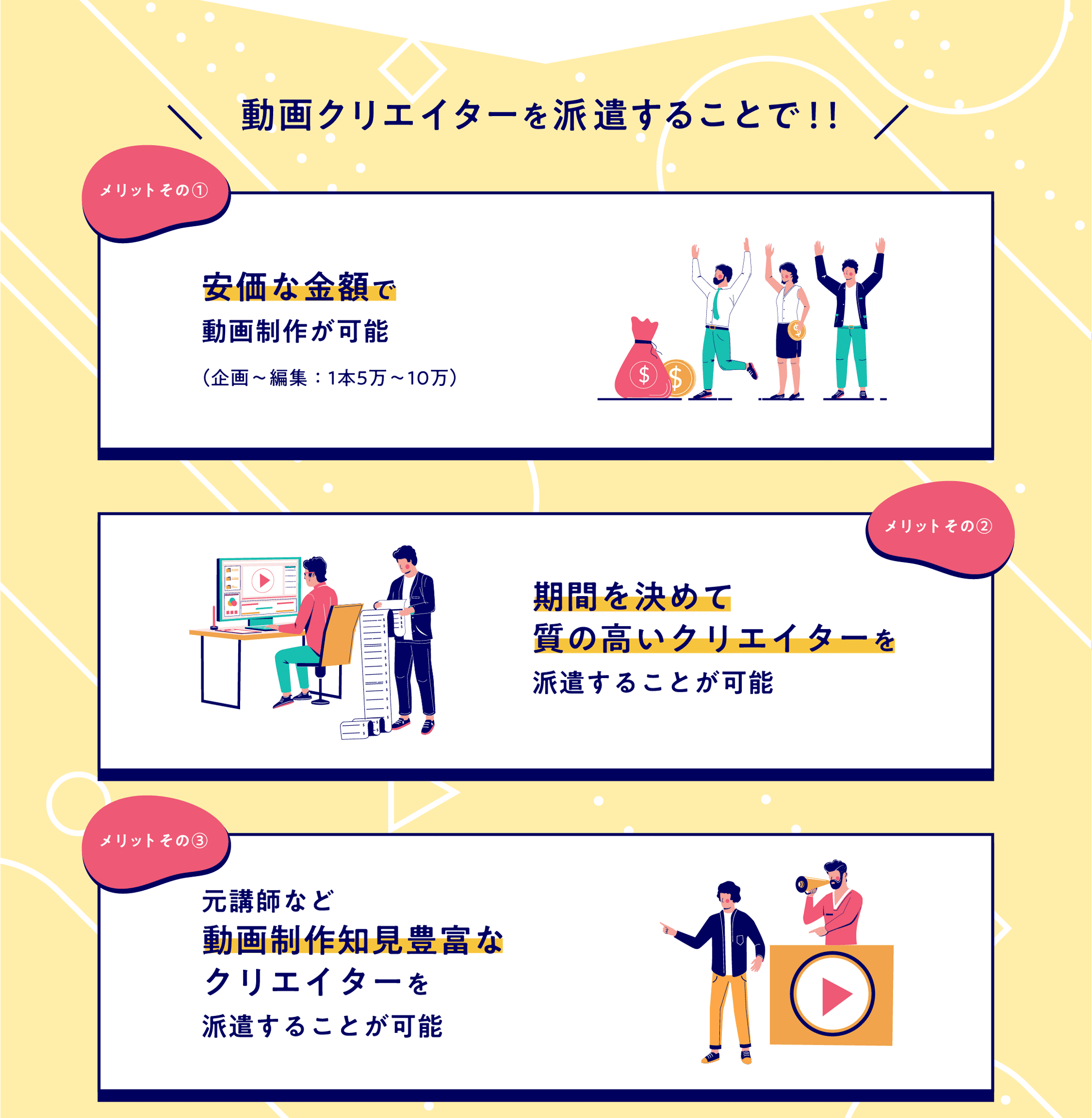 サムシングファンの動画クリエイター在宅派遣