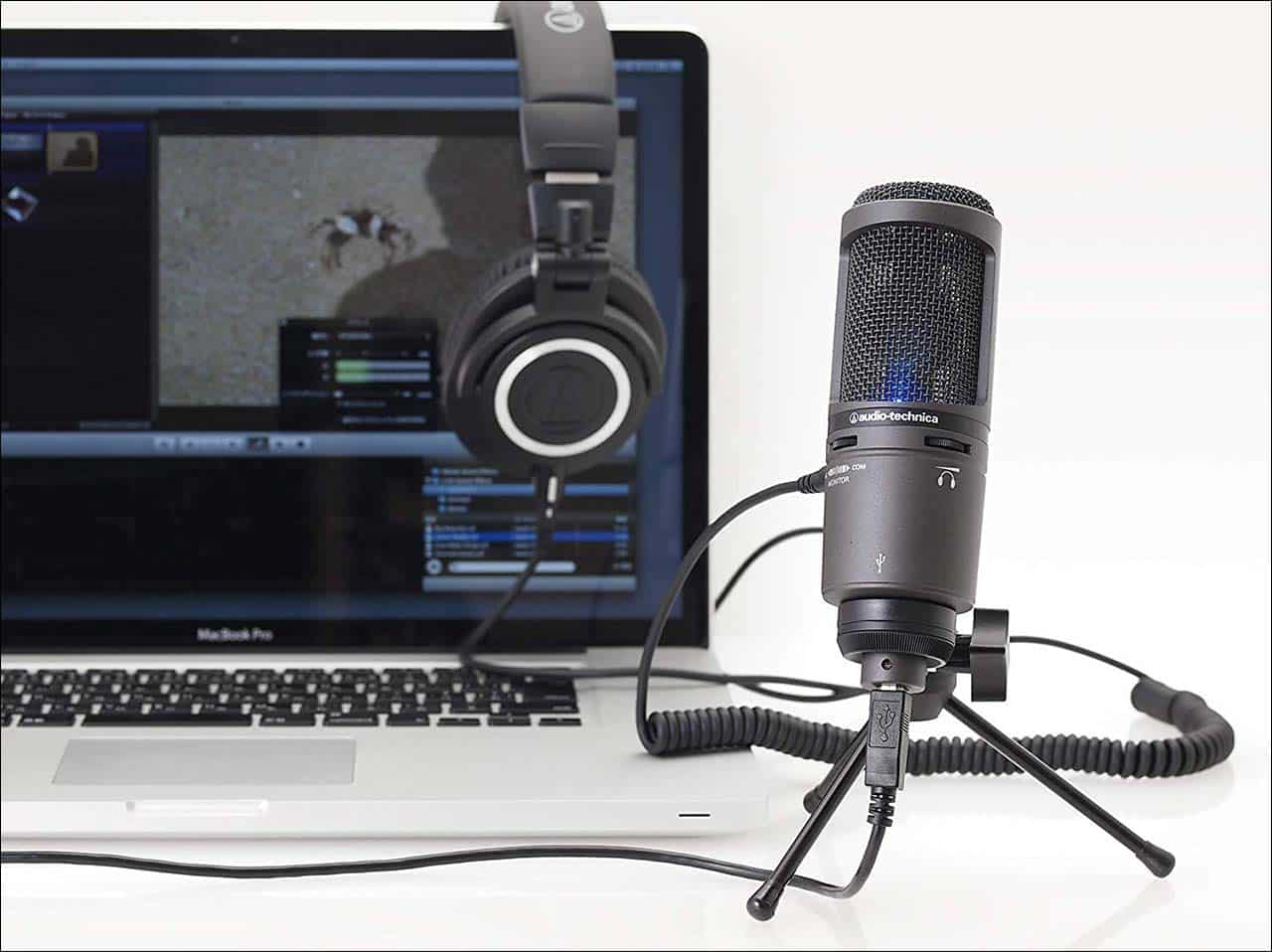 audio-technica AT2020USB+（スタンドマイク）