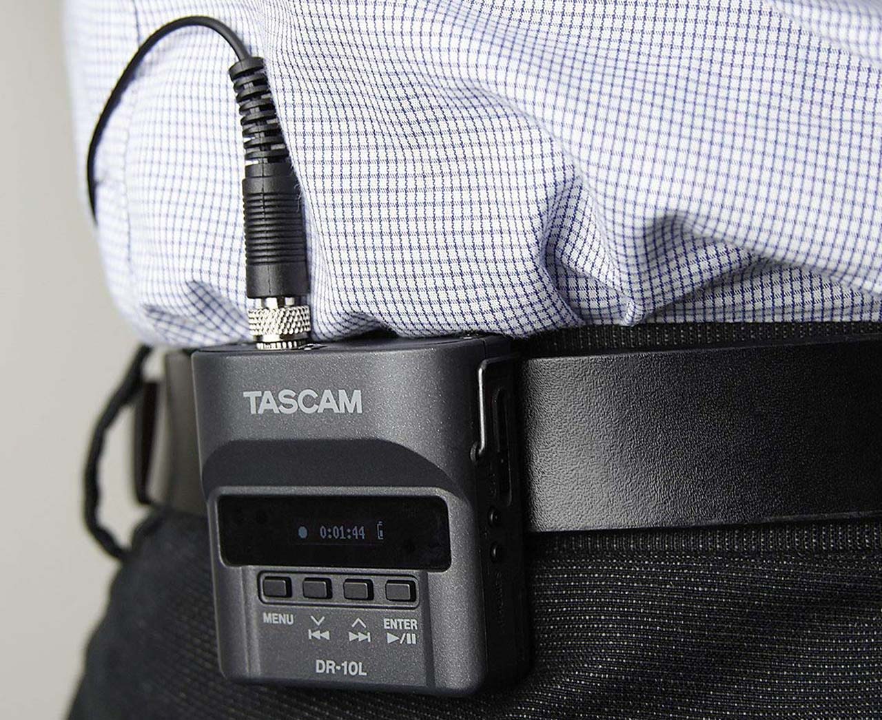 TASCAM ピンマイクレコーダー DR-10L（ピンマイク）