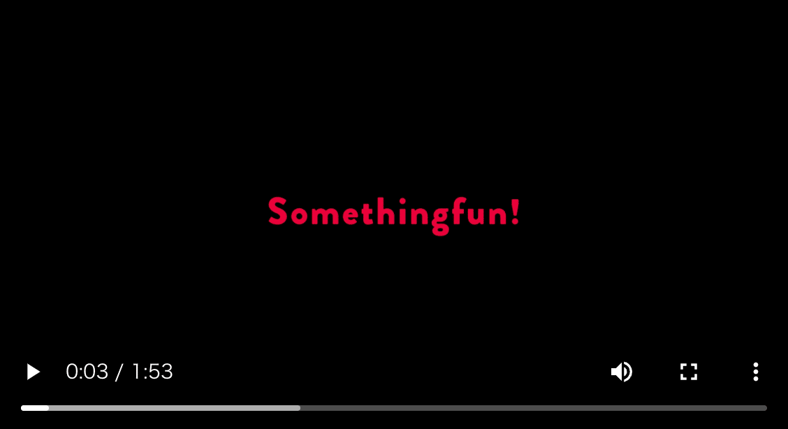 2021 Somethingfun Showreelが完成しました